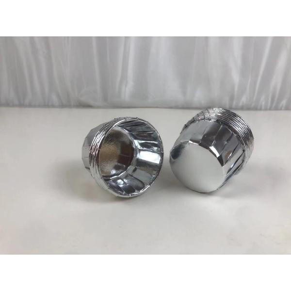 Silver Aluminum Metallic Foil Cupcake Paper Cups For Wedding