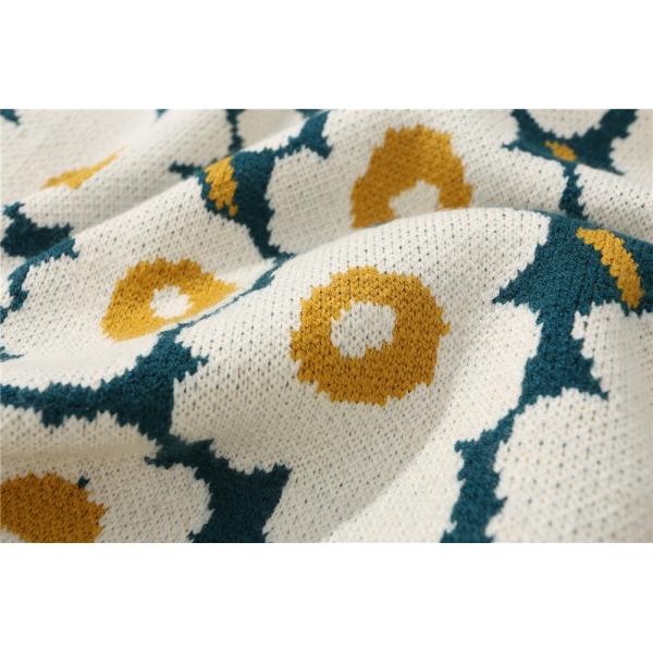 Флористические печатая Bespoke свитеры вокруг свитеров смеси полиэстера хлопка воротника