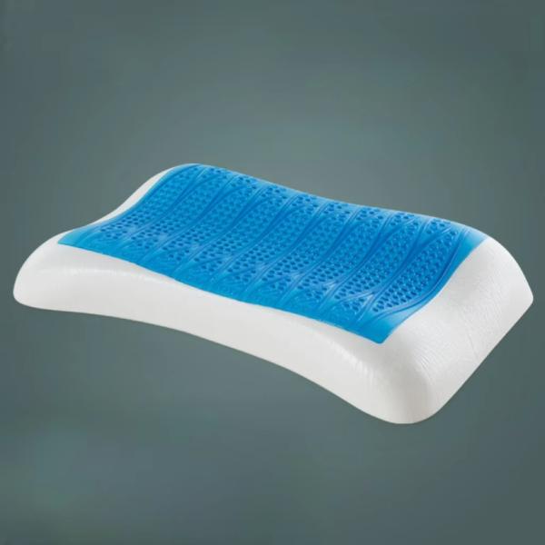 Memory Cotton Contour Cooling Gel Pillow Pain Relief shoulders Support