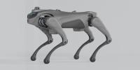 Intelligent Robot Dog With 2D LiDAR L1 Automatic Telescopic Handle Strap For Autonomous Navigation And Mapping