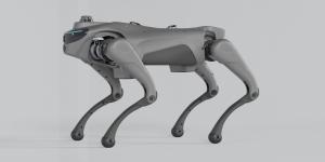 Intelligent Robot Dog With 2D LiDAR L1 Automatic Telescopic Handle Strap For