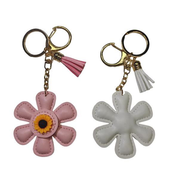 **Custom Sunflower Keychain – Durable and Stylish Promotional Gift**
