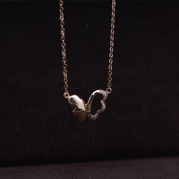 Super White Moissanite Diamond Necklace Forever One Grade With 18K Gold Metarial