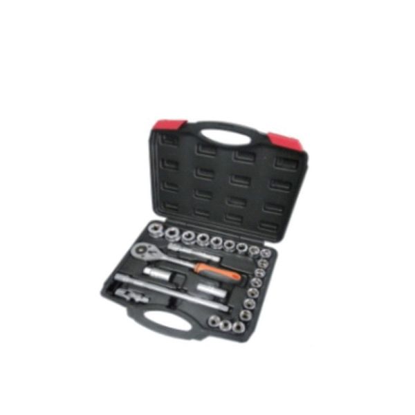 26-Piece Socket Wrench Set: Durable for Auto & Home Repairs