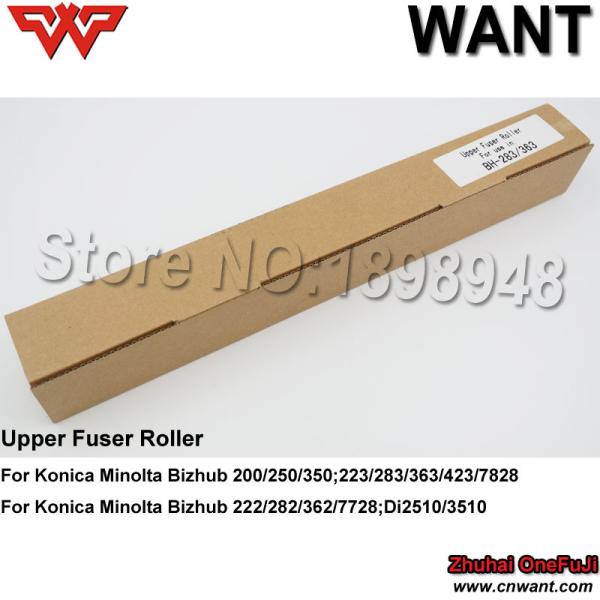 Upper Fuser Roller BH223 BH283 BH363 upper roller copier parts