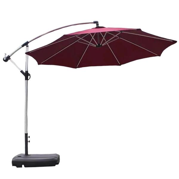 Emballage du courrier Équipements de loisirs en plein air Jardin Grand parapluie Parapluie avec balcon et parapluie