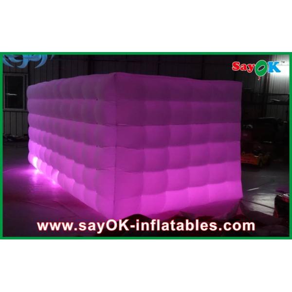 LED Lighting Inflatable Camping Tent Wall For Advertising / Ceremony Inflatable For Sale