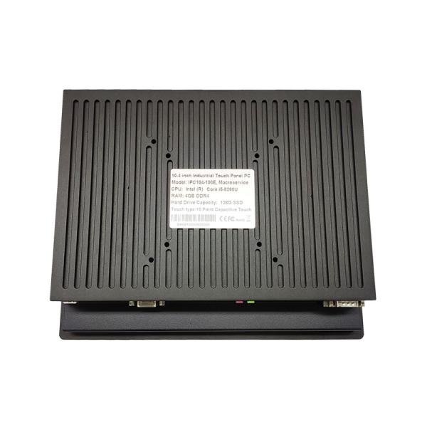 Industrial 1000 Nits FHD Embedded Touch Screen Panel PC Rugged Metal Waterproof 10.4 Inch