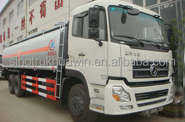 Euro 3 DongFeng 6X4 230HP 20m3 Fuel Tank Trucks DFL1250A8 with Commins Engine