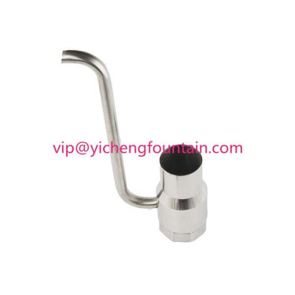 SS Foam Fountain Nozzle Heads Bubble Forming Fountain Nozzles 1/2 Inches - 3 Inches