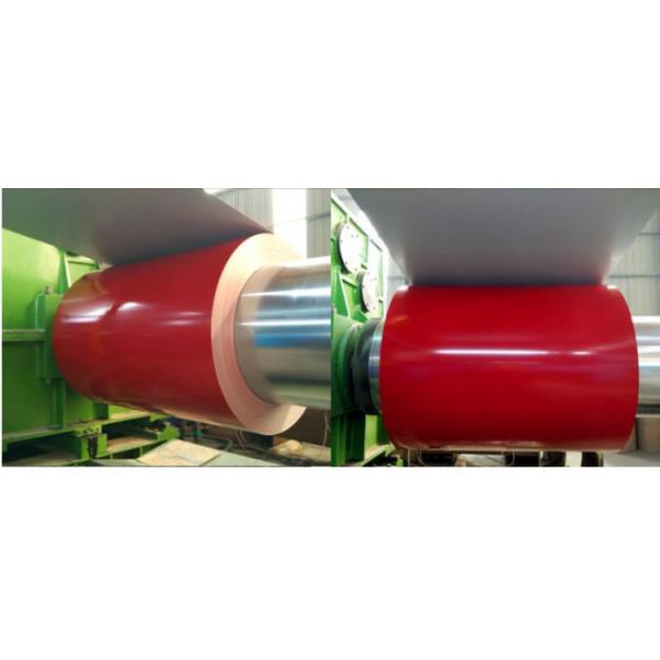 Red Color Coated Aluminum Coil Steel Prepainted Aluminum Coil Cold Rolled Printed