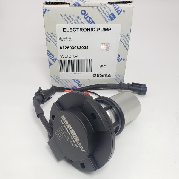 612600082035 Pompe à carburant électrique avec filtre pour moteur Weichai