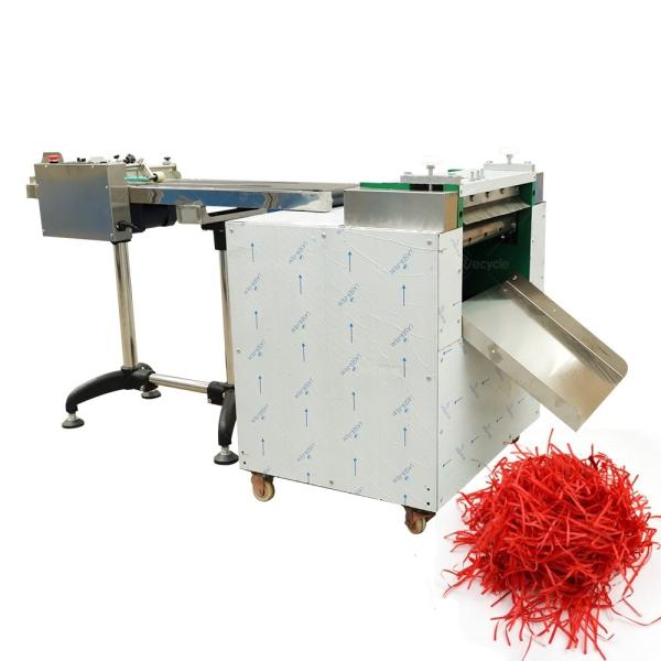 Strip-Cut Paper Shredder Small Waste Paper Shredding Machine for 17-300 GSM