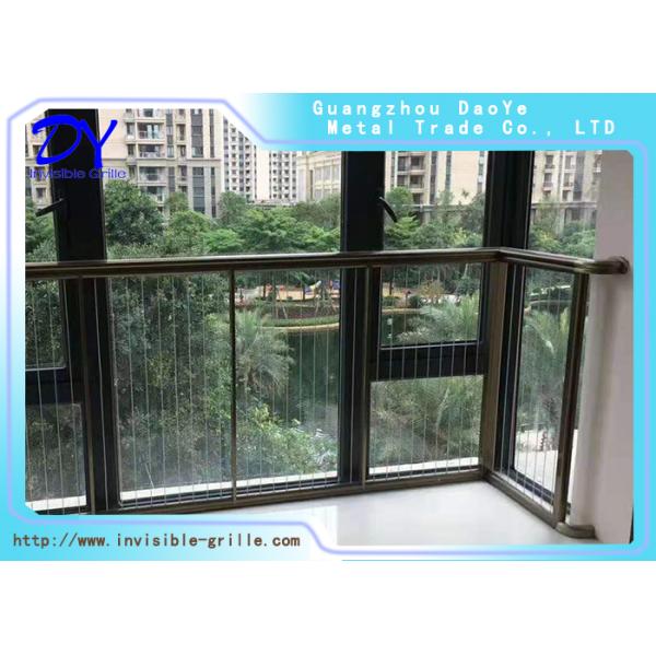 Accesorios invisibles inoxidables de la parrilla del alambre de acero de la herramienta 2.0m m de la travesía del clip