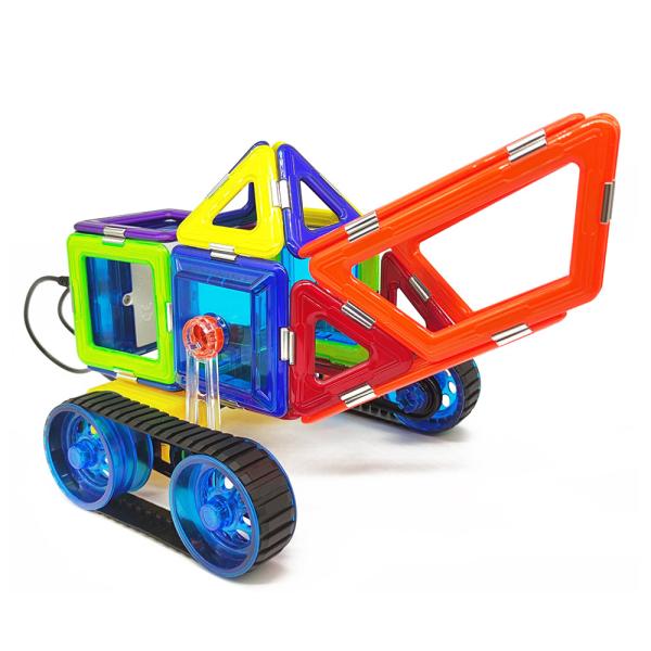 Mars Explorer Magnetic Block Sets For 5 Years+ , Magnetic Tile Building Set