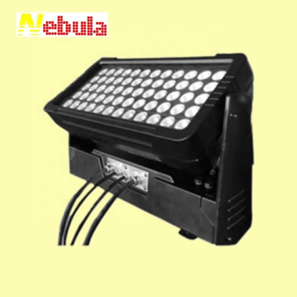 Outdoor 60x10W LED IP65 RGBW Wall Wash Washer Stage Flood Architecture Building City Color Light