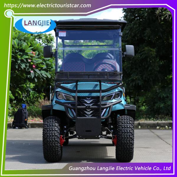 Off-Road 6 Seats Electric Golf Cart With 48V / 5KW AC Motor For Outdoor Activities