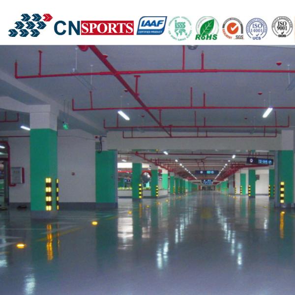 Indoor Easy Construction Non Toxic Polyurea Flooring For Car Park