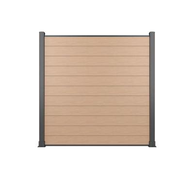 WPC Cladding Panel 24x170mm Wood Plastic Fence for Garden Terrace