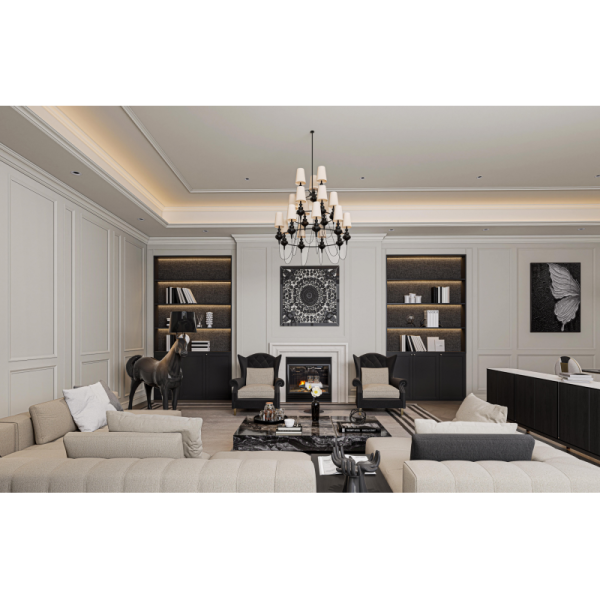 High-End Luxury Modern Five-Star Hotel Bedroom Solutions Customized One-Stop Design Renovation Procurement Professional