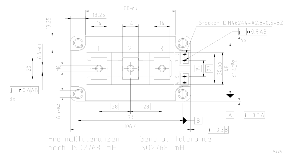 FF400R06KE3HOSA1 600V 400A IGBT half‑bridge module trench stop tech low VCEsat fast switching rugged for inverters and drives