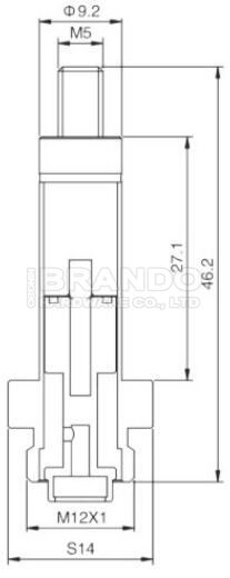 Комплект для ремонта плунжера Armature соленоида регулятора редуктора LPG CNG автомобиля
