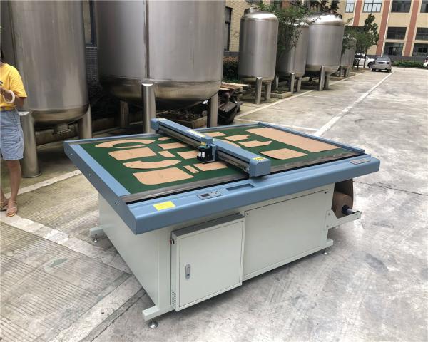 Automatic Flatbed Digital Oscillating Cutting Machine for PU Leather/Textile/Garments