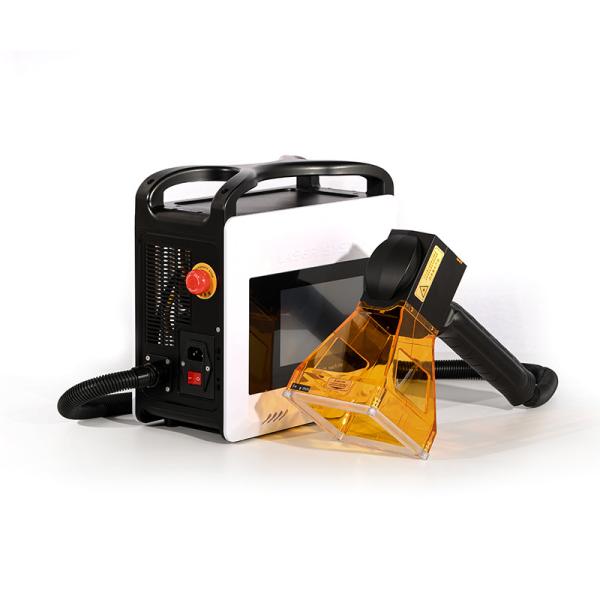 828LB 20w 30w Fiber Laser Marking Machine for All Materials Supported by BMP Format