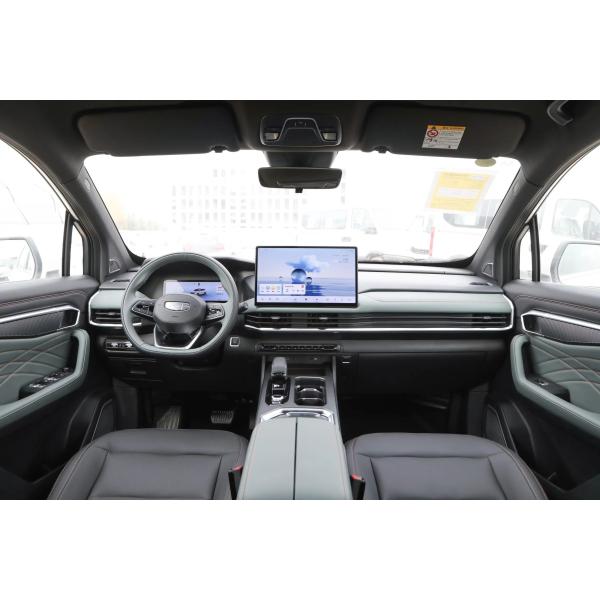 Geely Hao Yue L Pro Faro Okavango SUV aire acondicionado manual y sistema de freno de disco delantero trasero para una conducción cómoda