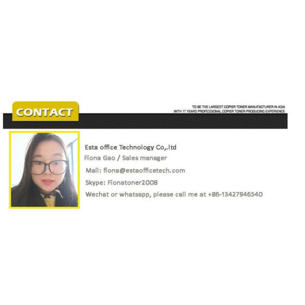 Cartucho de tonalizador preto original do tonalizador TK435 de Kyocera Taskalfa 220 para a copiadora