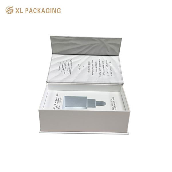 Custom Foam Tray Eco-friendly Floral Design Gift Box for Perfume & Body Care Packaging
