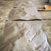 Material de la pared de la escalada de rocas Tabla de fibra de vidrio para el gimnasio