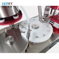 Destkop Máquina automática de llenado de botellas de 30 a 50 ml con tapón para botellas