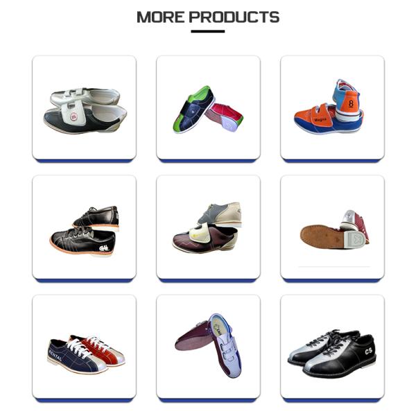 Produtos de boliche para fisiculturismo Tenpin e Duckpin sapatos dentro de 35-47