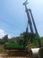 Pilha Rig Machine de KR125A 43M Max Depth Bored Pile Equipment com diâmetro máximo da perfuração da barra de Kelly 1300 milímetros