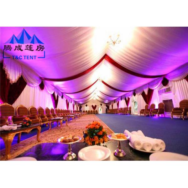 Large Outdoor Party Tents Waterproof Clear Span For Wedding Celebrations