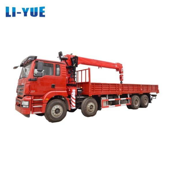Stiff Boom 20 Ton Mobile  Lorry Crane  For DongFeng Chassis