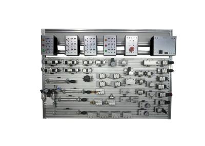 Instrutor pneumático eletrônico Kit 25mm, painel de formação pneumático ZMP1103B 1200*750mm