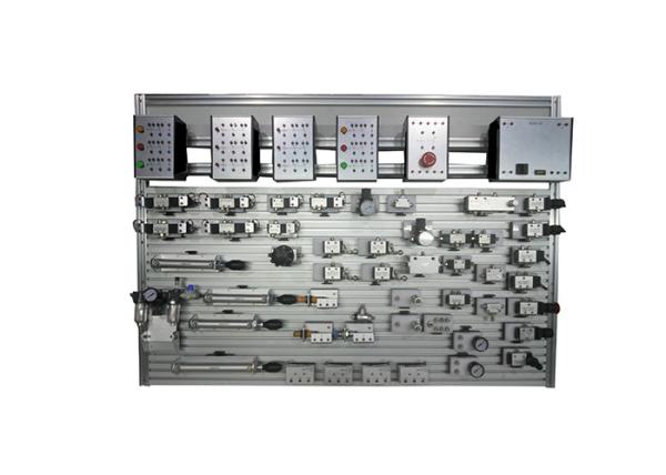 Instrutor pneumático eletrônico Kit 25mm, painel de formação pneumático ZMP1103B 1200*750mm
