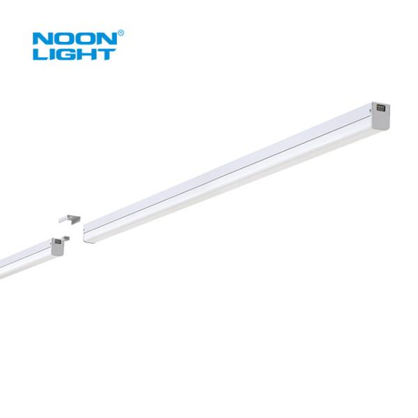 8FT 80W Linear Suspended Light Fixture CCT 30/35/40/50K Tunable