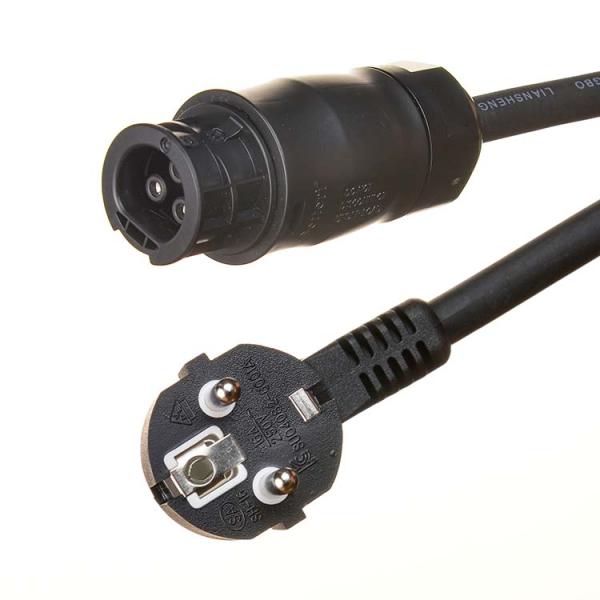 Customized Length Schuko Extension Cable with Rubber Insulation Material and BC05 Connector IP68 for Model Microinverter