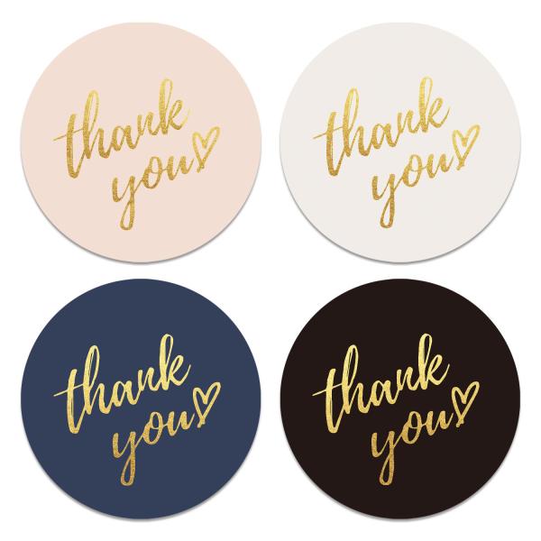 Cartoon Stickers Logos Roll Vinyl Kraft Thank You Stickers Print Custom Round Adhesive Paper Sticker Roll