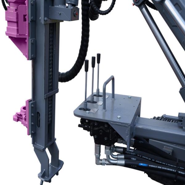 Explotación de rocas de explosión de agujero de perforación Rig de perforación de superficie de la máquina de perforación hidráulica DTH