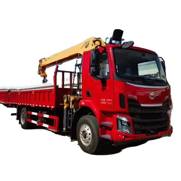 Steering Arm Crane With 15 Ton Small Pickup Truck Mounted Crane