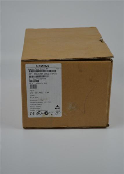 SIEMENS SINAMICS G120 Inverter 3AC 380-480V 4KW 6SL3224-0BE24-0AA0