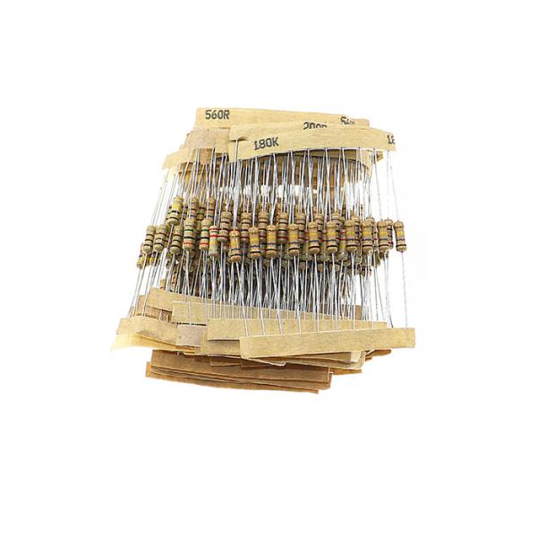 Factory Outlet 1/4W Carbon Film Resistors Full Range of Values Blue Color for DIY Project