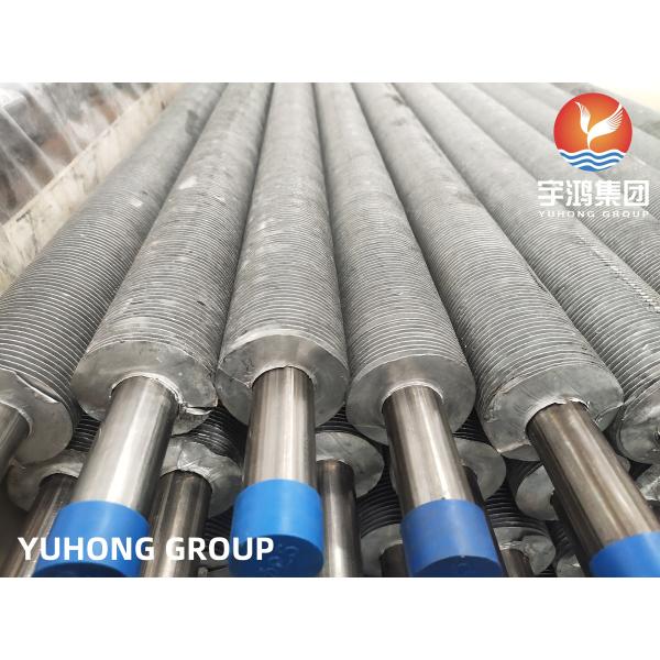 ASME SA249 TP304 AL Extruded T-Type Finned Tube For Dry Kiln Heat Exchange Equipment