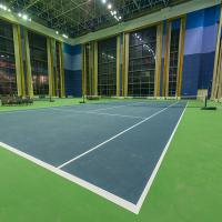 Wear Resistance Acrylic Tennis Court Fadeless Cushion System Acrylic Sports