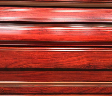 Aluminum Profile Wood Finish Machine 15 Minutes Transfer Time