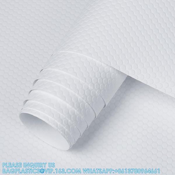 Shelf Liner Kitchen Cabinet Drawer Mats 11.8 Inch Wide X 13 Feet Long, Non Adhesive EVA Plastic Washable